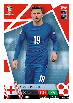 Mason Mount England Topps Match Attax EURO 2024 #ENG11